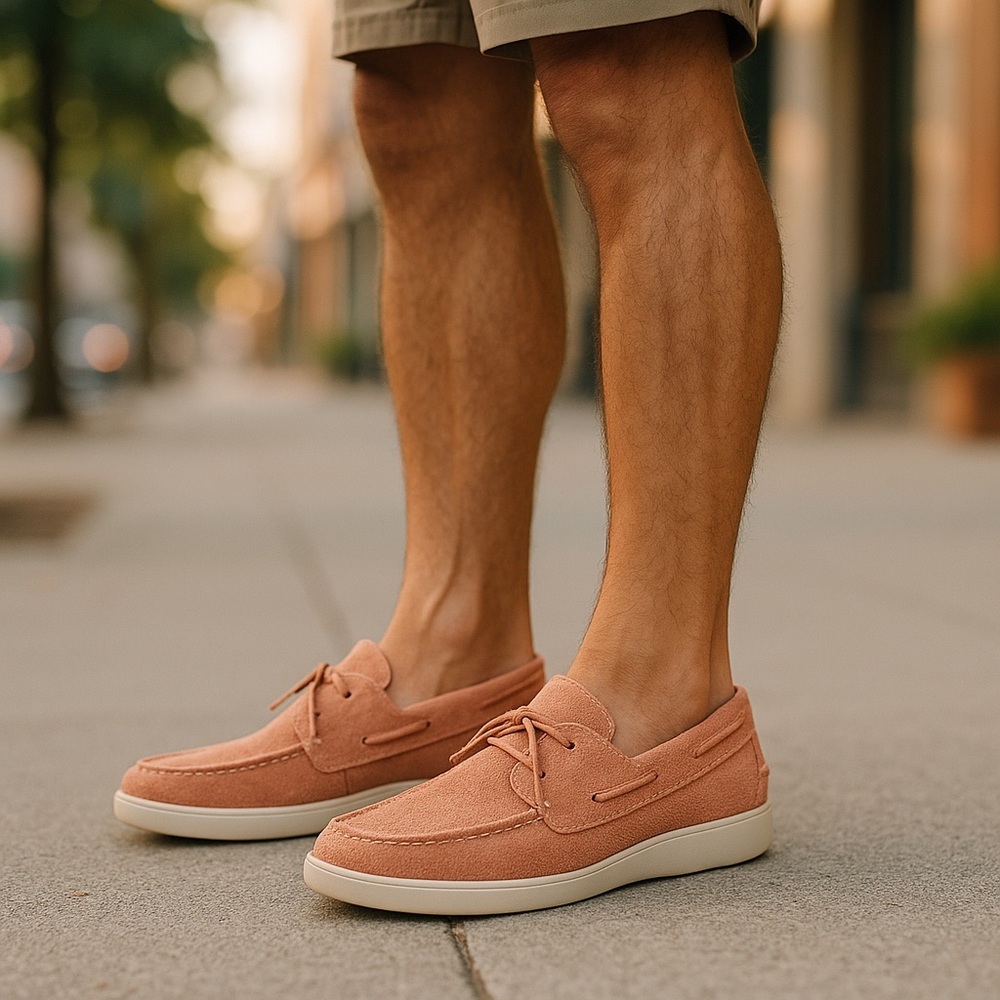 Sperry X John Legend Boat Shoes Suede Casual Sz 10 New